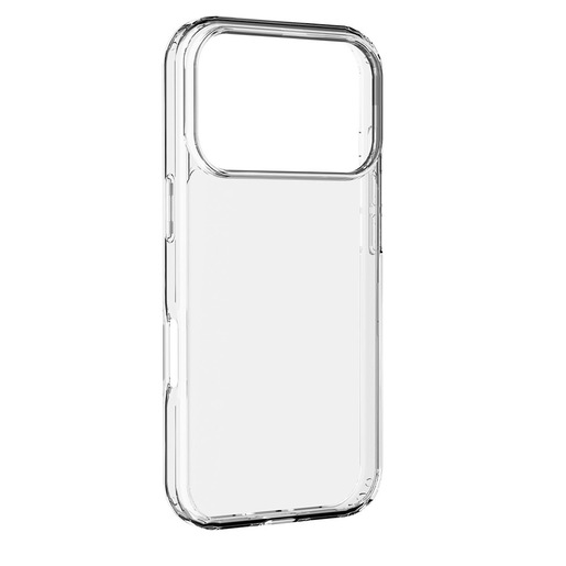 Cellularline Clear Protect - iPhone 17 Pro Custodia rigida con bordi in gomma