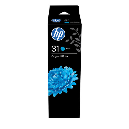 HP Flacone di inchiostro ciano originale 31 da 70 ml
