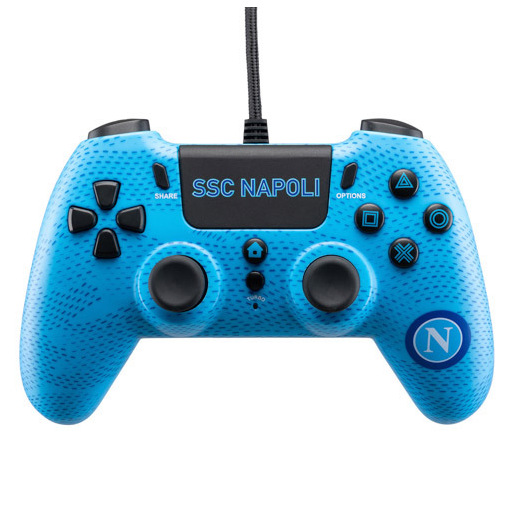 Image of        Qubick Wired Controller SSC Napoli PS4