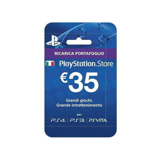 Image of Sony Playstation Live Cards Hang 35 Euro smart card Blu