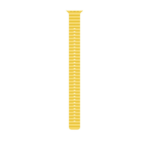 Image of Apple MQED3ZM/A accessorio indossabile intelligente Band Giallo Fluoroelastomero