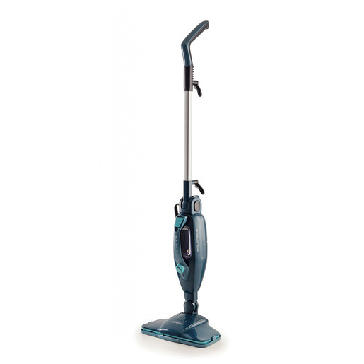 Image of Ariete 4175 Steam Mop Foldable 10 in 1, Scopa a Vapore Pieghevole, 1500 Watt, 10 funzioni in 1, Kit accessori, Capacità 350 cc, Blu