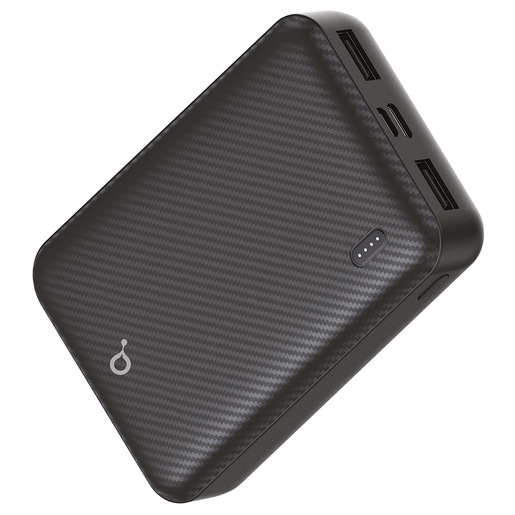 IOPLEE Powerbank con batteria da 10.000 mAh - Nero