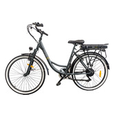 TEKLIO TC2A6SLG bicicletta elettrica Grigio Acciaio inox 66 cm (26″) 27,5 kg Ioni di Litio