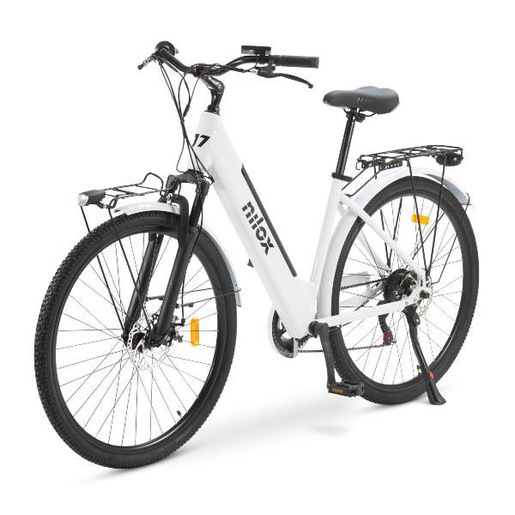 Image of Nilox NXEBJ7WH bicicletta elettrica Bianco Alluminio 71,1 cm (28'') 27,5 kg Litio