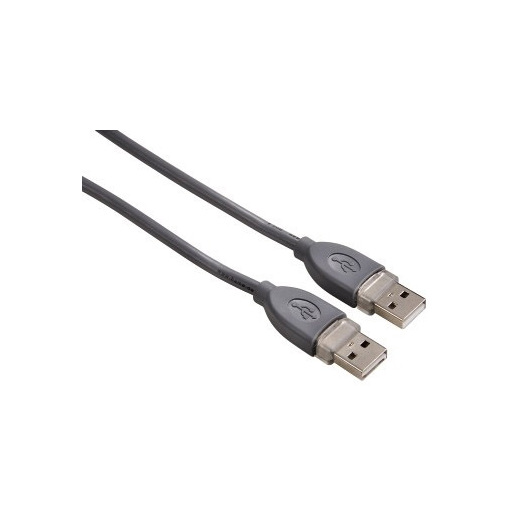 Image of Hama Cavo USB A 2.0/USB A 2.0, 1,8 metri, grigio, 1 stella