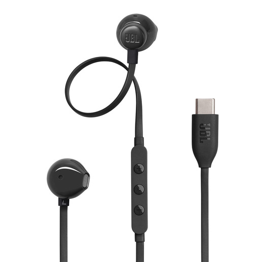 Image of JBL Tune 305C Auricolare Cablato In-ear Musica e Chiamate USB tipo-C Nero