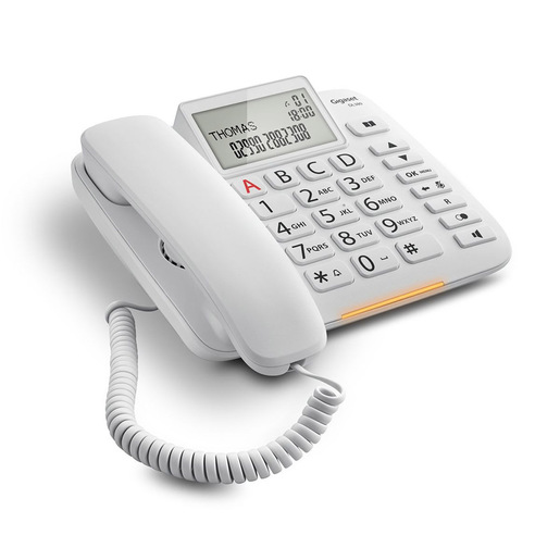 Image of Gigaset DL380 Telefono analogico Identificatore di chiamata Bianco