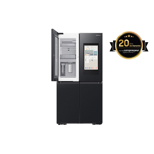 Image of Samsung Frigorifero RF65DG9H0EB1EF 4 Porte Family Hub™ AI Libera Installazione 636L Classe E Antracite