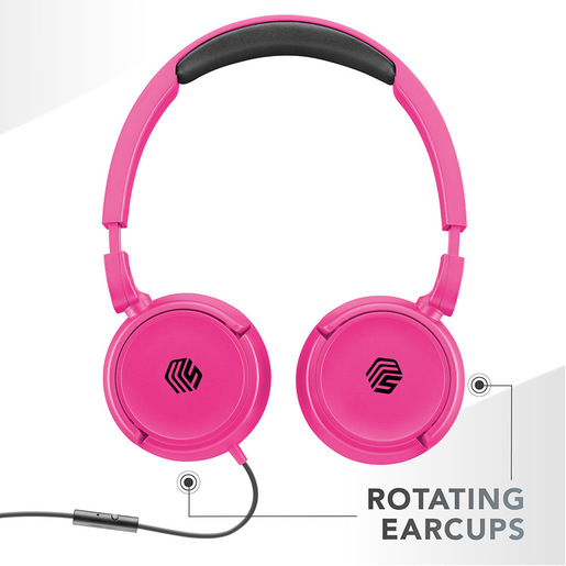 Image of Music Sound Color Foldable Jack 3.5 Cuffie on-ear a filo, con connettore Aux 3.5 e microfono