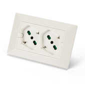 Fme Frutto Doppio Presa SK 10 16A B Co Opera