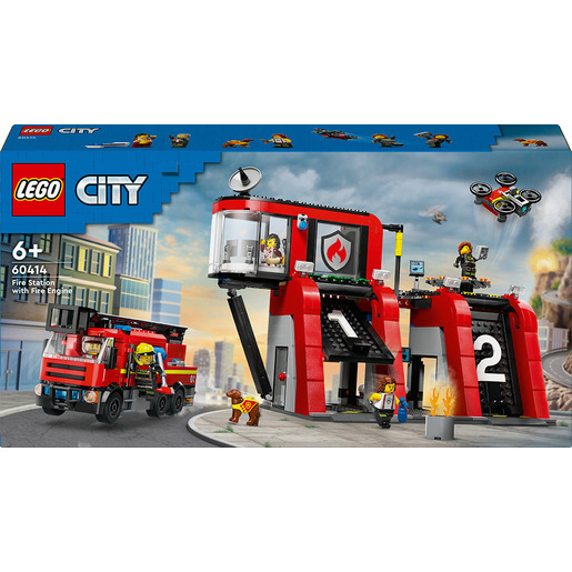 Image of LEGO Caserma dei pompieri e autopompa