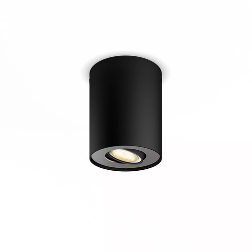 Image of Philips Hue White ambiance Pillar Faretto Smart Nero