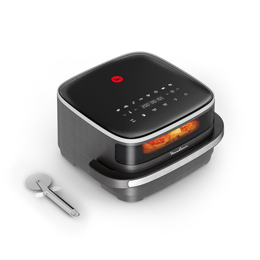 Image of Moulinex AL402H Easy Fry XL Surface, Friggitrice ad Aria 1kg, Grande Superficie di Cottura, Doppia Resistenza, Visore per Monitorare la Cottura