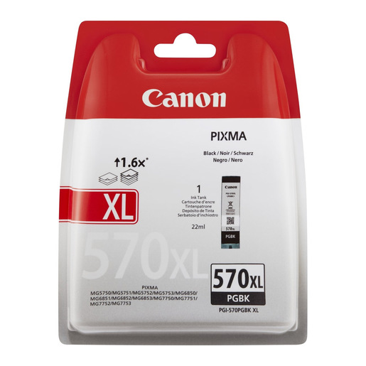 Canon Serbatoio Inchiostro Nero Pigmentato PGI-570XL PGBK
