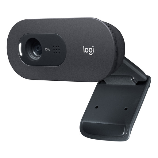 Image of Logitech C505 Webcam HD - Videocamera USB Esterna 720p HD per Desktop o Laptop con Microfono a Lunga Portata, Compatibile con PC o Mac