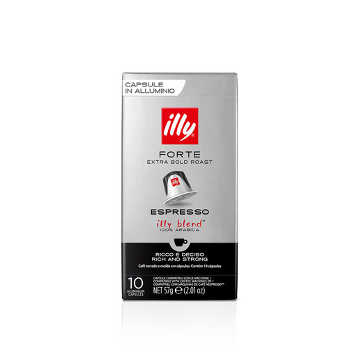 Image of Illy 10 caffè in Capsule compatibili Nespresso® Tostato ESPRESSO FORTE