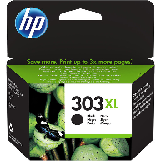 Image of HP Cartuccia di inchiostro nero originale ad alta capacità 303XL