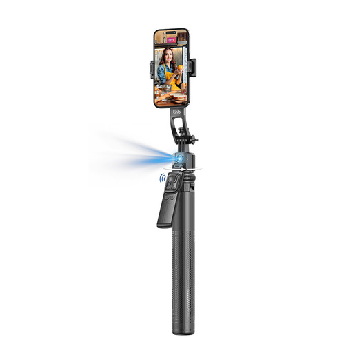 T'nB INTRIPODCAM treppiede Smartphone 3 gamba/gambe Nero
