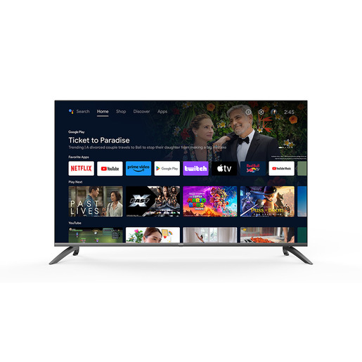 Image of IOPLEE IOP50QA11 TV 127 cm (50'') 4K Ultra HD Smart TV Wi-Fi Grigio 250 cd/m²