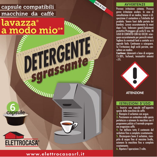 Image of Elettrocasa AS 48 detergente per Macchina da caffè