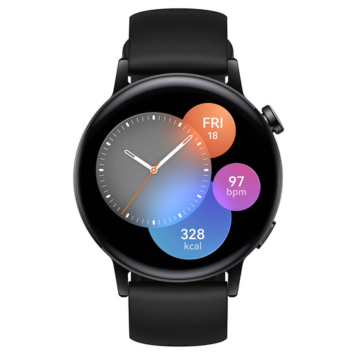 Image of        Huawei WATCH GT 3 3,35 cm (1.32'') AMOLED 42 mm Nero GPS (satellitare)