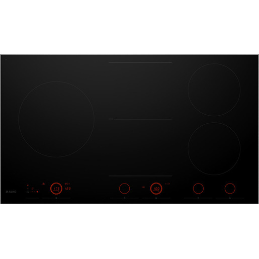 Image of Asko HID965GC Nero Da incasso 90 cm Piano cottura a induzione 5 Fornello(i)
