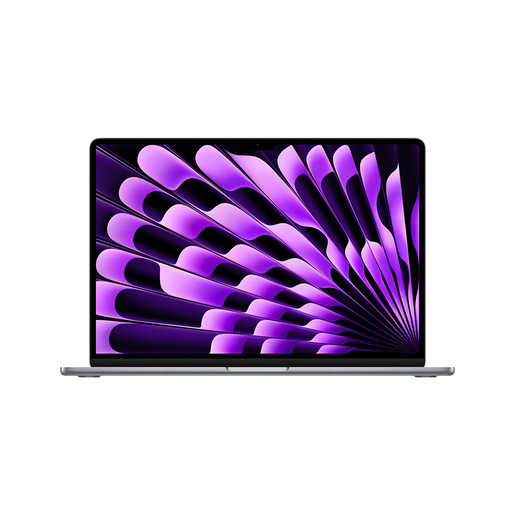 Apple MacBook Air 15'': Chip M3 con CPU 8-core e GPU 10-core, 512GB SSD - Grigio siderale