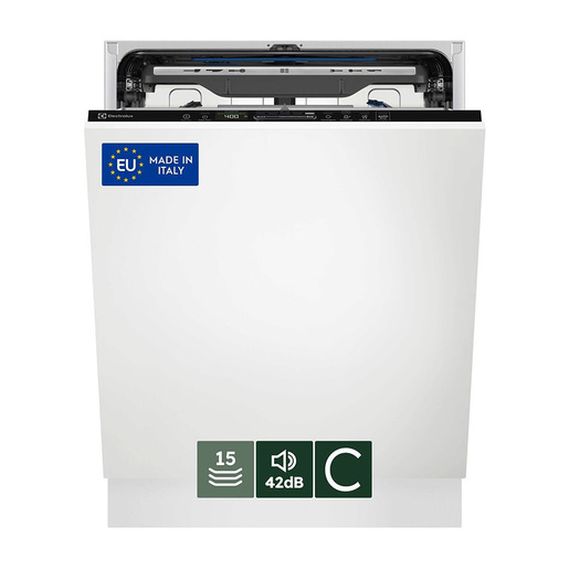 Electrolux Lavastoviglie Incasso 60 Cm - Int. Totale 15 Coperti Classe C 42 Dba MADE IN ITALY EES69400L