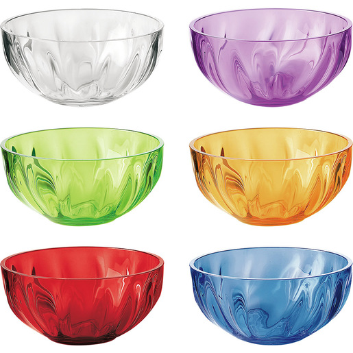 Image of Fratelli Guzzini Set 6 ciotoline 12 cm ''Aqua''