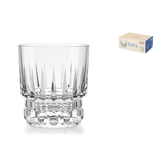 Image of H&H 1803736 bicchiere per acqua Trasparente 6 pz 360 ml