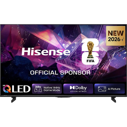 Hisense Smart TV QLED 144Hz 85'' 4K 85Q7S PRO, Audio Dolby Atmos, VIDAA OS con 1000+ APP, Dolby Vision IQ, HDR 10+, Native 144Hz Game Mode, AirPlay2, Ale