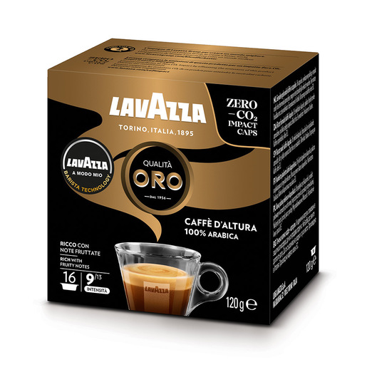 Image of Lavazza A Modo Mio Qualità Oro Caffè d'Altura, 16 Capsule