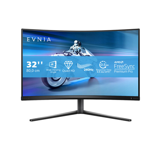 Image of Philips Evnia 5000 32M2C5500W/00 Monitor PC 80 cm (31.5'') 2560 x 1440 Pixel Quad HD LCD Nero
