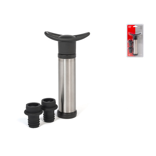 Image of Pengo 8561900 tappo per bottiglie e decanter Nero, Acciaio inox