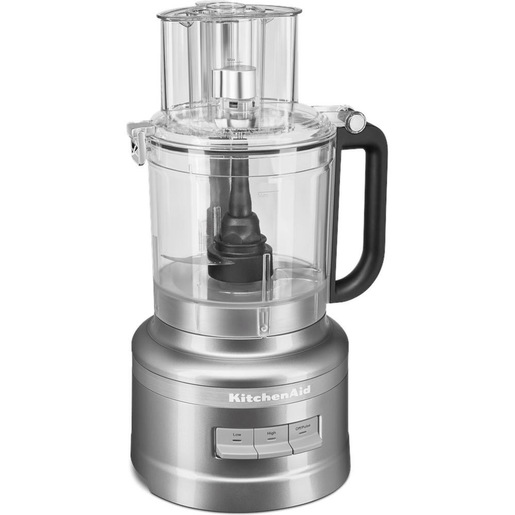 Image of KitchenAid 5KFP1319ECU robot da cucina 400 W 3,1 L Nero, Argento, Trasparente