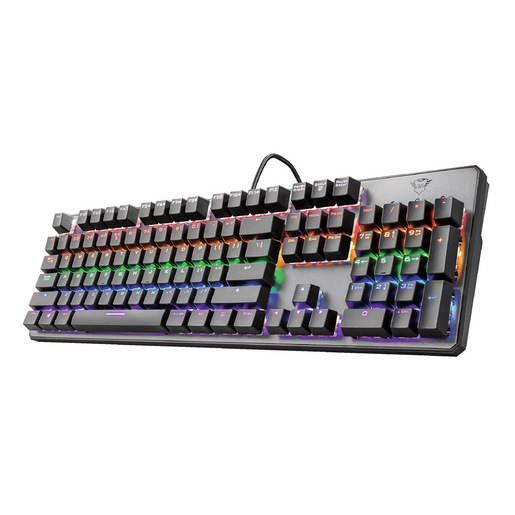 Image of Trust GXT 865 Asta tastiera Gaming USB Italiano Nero