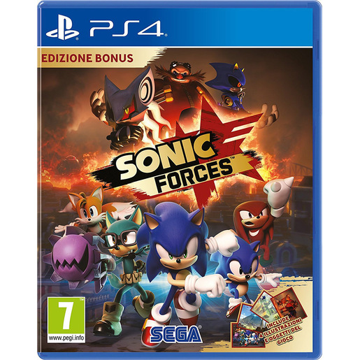 Image of SEGA Sonic Forces Bonus Ed. Soft Bundle, PS4