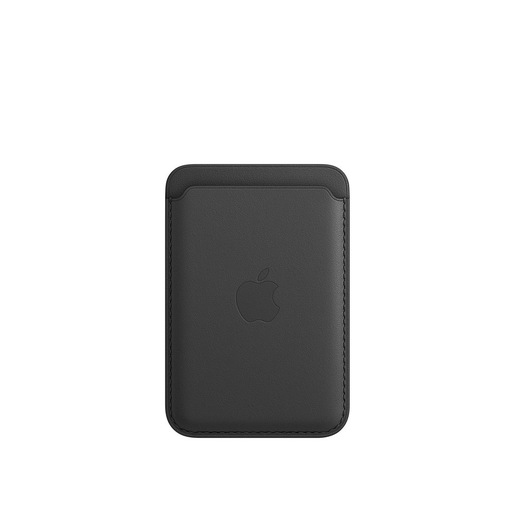 Image of        Apple Portafoglio MagSafe in pelle per iPhone - Nero