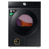 Samsung DV90DB7845GBU3 Asciugatrice Libera Installazione Caricamento Frontale 9 Kg Nero-image