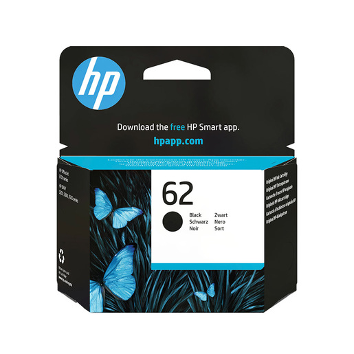 Image of HP Cartuccia originale inchiostro nero 62