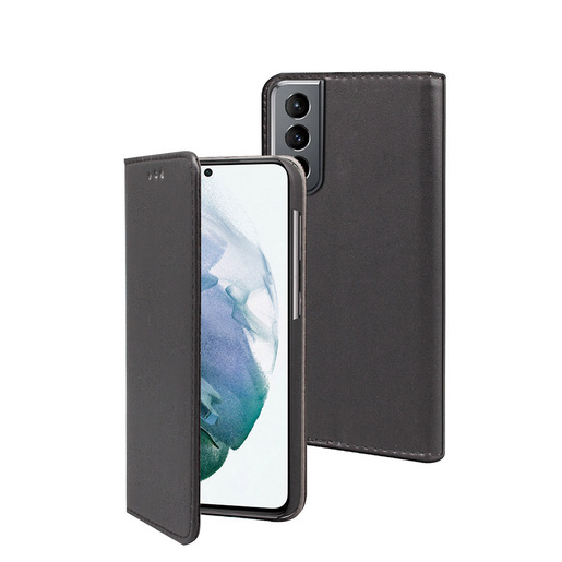 Image of Electroline ELBCS21PBK custodia per cellulare 17 cm (6.7'') Custodia a libro Nero