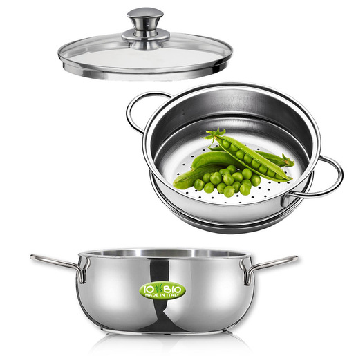Image of Inoxriv S.p.A. 63912013 pentola per cottura a vapore Acciaio inox