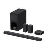 Sony Ht S40R – Soundbar Tv A 5.1 Canali, Dolby Digital, Con Autoparlanti Posteriori Wireless (Nero)-image