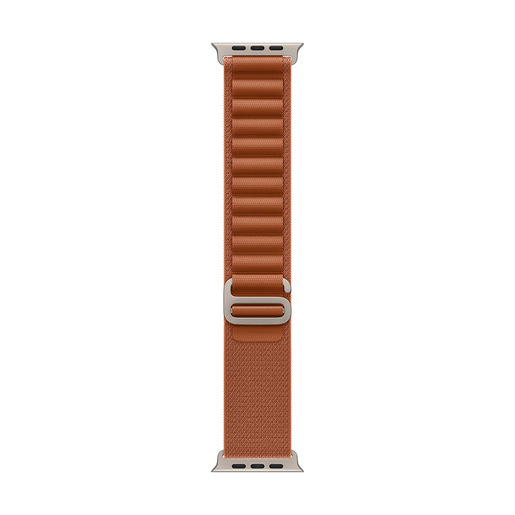 Apple Alpine Loop terracotta (49 mm) - Large - Titanio naturale