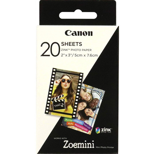 Image of Canon 20 fogli di carta fotografica ZINK™ 2 x 3''