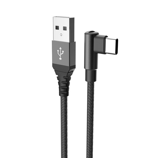 Image of Celly USBTYPECLSHBK cavo USB 1 m USB A USB C Nero