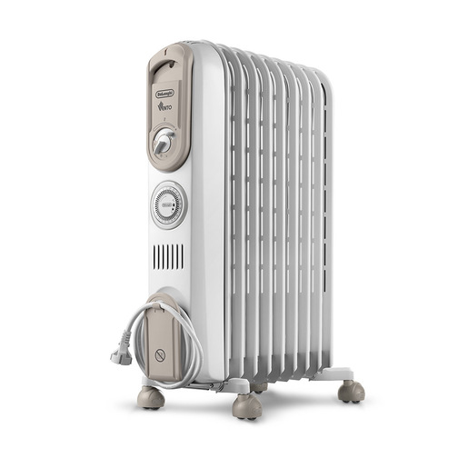 Image of De’Longhi V550918T.WB Interno Bianco 1800 W Riscaldatore ambiente elettrico a olio
