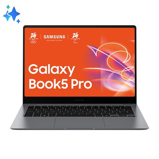 Image of Samsung Galaxy Book5 Pro Intel Core Ultra 7 256V Computer portatile 35,6 cm (14'') Touch screen WQXGA+ 16 GB LPDDR5x-SDRAM 512 GB SSD Wi-Fi 7 (802.11be)