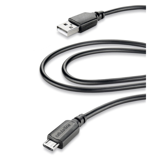 Cellularline Power Cable 200cm - MICRO USB Cavo MICRO USB per ricarica e trasferimento dati